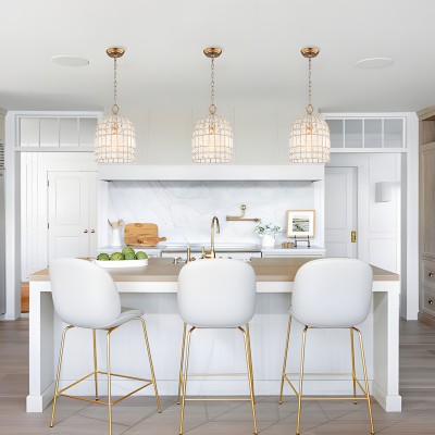Zelda French Crystal Birdcage Pendant Light Zelda French Crystal Birdcage Pendant Light