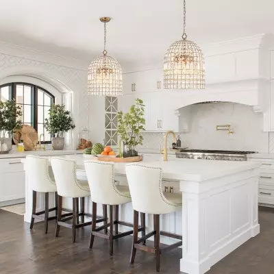 Zelda French Crystal Birdcage Pendant Light Zelda French Crystal Birdcage Pendant Light