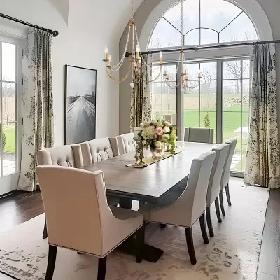 Ophelia French Country 5-Light Wood Beads Branch Chandelier