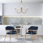 Ophelia French Country 5-Light Wood Beads Branch Chandelier