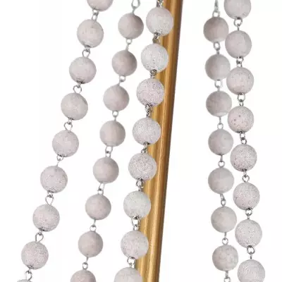 Ophelia French Country 5-Light Wood Beads Branch Chandelier