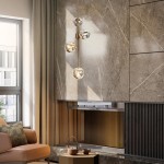 Beaufort Modern Gold 4-Light Orb Mercury Glass Chandelier Beaufort Modern Gold 4-Light Orb Mercury Glass Chandelier