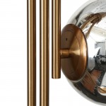 Beaufort Modern Gold 4-Light Orb Mercury Glass Chandelier Beaufort Modern Gold 4-Light Orb Mercury Glass Chandelier