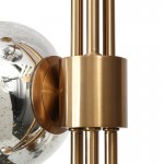 Beaufort Modern Gold 4-Light Orb Mercury Glass Chandelier Beaufort Modern Gold 4-Light Orb Mercury Glass Chandelier