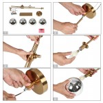 Beaufort Modern Gold 4-Light Orb Mercury Glass Chandelier Beaufort Modern Gold 4-Light Orb Mercury Glass Chandelier