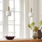 Aura Modern Porcelain Pendant