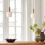 Aura Modern Porcelain Pendant