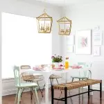 Hexon Antique Brass Gilded Iron Lantern Pendant Light