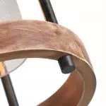 Doran Farmhouse Black Cage Cylinder Glass Pendant Light Doran Farmhouse Black Cage Cylinder Glass Pendant Light