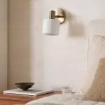 Aura Modern Porcelain Sconce