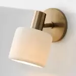 Aura Modern Porcelain Sconce
