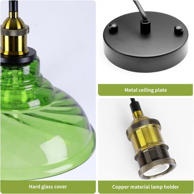 Benjin Modern Colorful Trumpet Glass Pendant Light Benjin Modern Colorful Trumpet Glass Pendant Light