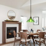 Benjin Modern Colorful Trumpet Glass Pendant Light