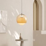 Ilaria Bauhaus Glass Globe Pendant Light