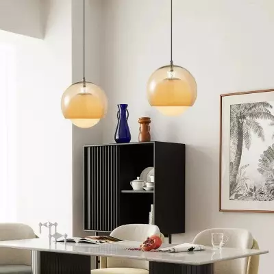 Ilaria Bauhaus Glass Globe Pendant Light Ilaria Bauhaus Glass Globe Pendant Light