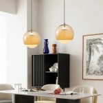 Ilaria Bauhaus Glass Globe Pendant Light