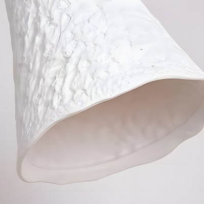 Carlo KiKi Fluted Ceramic Brass Pendant Light Carlo KiKi Fluted Ceramic Brass Pendant Light