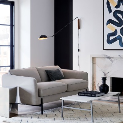 Praika Minimalist Swing Dome Wall Light Praika Minimalist Swing Dome Wall Light