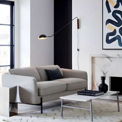 Praika Minimalist Swing Dome Wall Light Praika Minimalist Swing Dome Wall Light