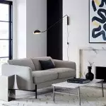 Praika Minimalist Swing Dome Wall Light