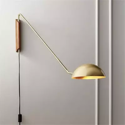 Praika Minimalist Swing Dome Wall Light Praika Minimalist Swing Dome Wall Light