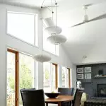 Noah White Triple Pear Bubble Silk Pendant Light