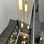 Odalys Luxurious Cylindrical Alabaster Brass Pendant Light Odalys Luxurious Cylindrical Alabaster Brass Pendant Light