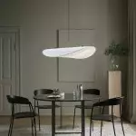 Hawkes Scandinavian Style Minimalist Fabric Pendant Light Hawkes Scandinavian Style Minimalist Fabric Pendant Light