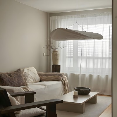 Hawkes Scandinavian Style Minimalist Fabric Pendant Light Hawkes Scandinavian Style Minimalist Fabric Pendant Light
