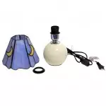 Eirwen Mini Tiffany Moon Bedside Lamp Eirwen Mini Tiffany Moon Bedside Lamp