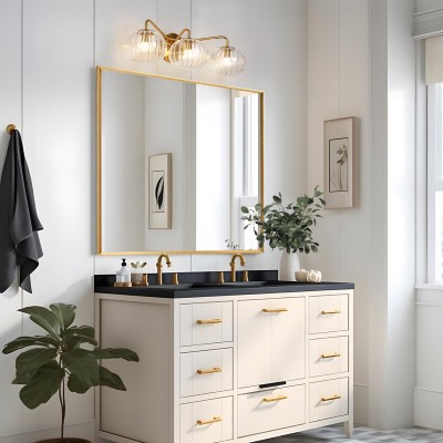 Cedric Modern Brass Spherical Glass Wall Light Cedric Modern Brass Spherical Glass Wall Light