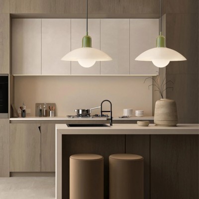 Harper Mid Century Multi Color Macaron Pendant Light Harper Mid Century Multi Color Macaron Pendant Light