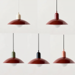 Harper Mid Century Multi Color Macaron Pendant Light