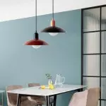 Harper Mid Century Multi Color Macaron Pendant Light