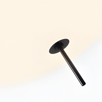 Korbin Acrylic White Flying Saucer Pendant Light