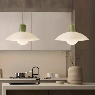 Harper Mid Century Multi Color Macaron Pendant Light Harper Mid Century Multi Color Macaron Pendant Light