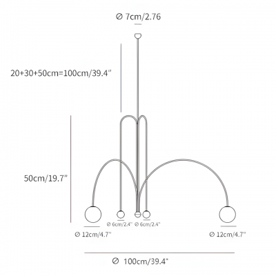 Juniper Modern Metal Glass Suspension Chandelier Juniper Modern Metal Glass Suspension Chandelier