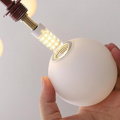 Juniper Modern Metal Glass Suspension Chandelier Juniper Modern Metal Glass Suspension Chandelier