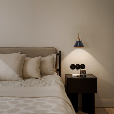 Ferm Minimalist Industrial Tapered Sconce Ferm Minimalist Industrial Tapered Sconce