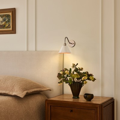 Ferm Minimalist Industrial Tapered Sconce Ferm Minimalist Industrial Tapered Sconce