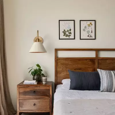 Ferm Minimalist Industrial Tapered Sconce
