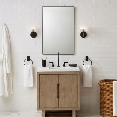 Alain Cooper Ribbed Glass Wall Sconce Alain Cooper Ribbed Glass Wall Sconce
