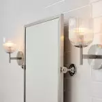 Alain Cooper Ribbed Glass Wall Sconce Alain Cooper Ribbed Glass Wall Sconce
