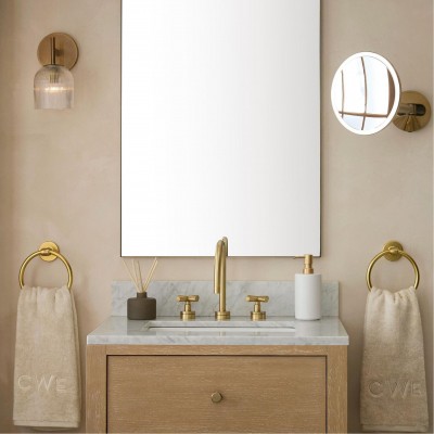 Alain Cooper Ribbed Glass Wall Sconce Alain Cooper Ribbed Glass Wall Sconce