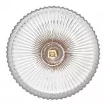 Hesper Farmhouse Ribbed Glass Pendant Light