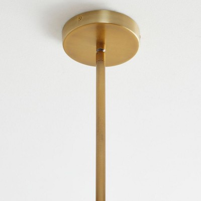 Oren Minimalist Conical Glass Flared Pendant Light