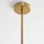 Oren Minimalist Conical Glass Flared Pendant Light