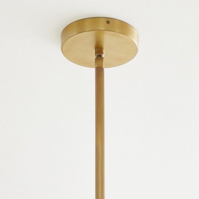 Keen Farmhouse Glass Dome Pendant Light