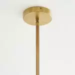 Keen Farmhouse Glass Dome Pendant Light