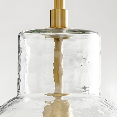 Keen Farmhouse Glass Dome Pendant Light